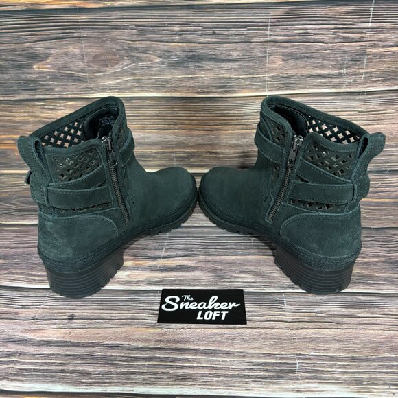 Muck Boots Women's Waterproof Liberty Suede Ankle Slip On Boots - Picture 5 of 8